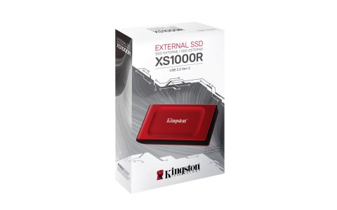 KINGSTON DYSK SSD 1000G PORTABLE XS1000R RED KINGSTON DYSK SSD 1000G PORTABLE XS1000R RED