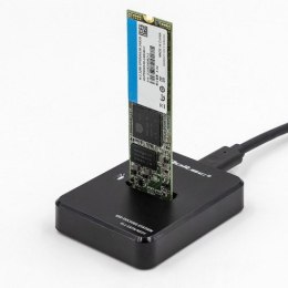 Qoltec QOLTEC STACJA DOKUJĄCA DYSKÓW SSD M.2 SATA | NGFF | USB 3.1