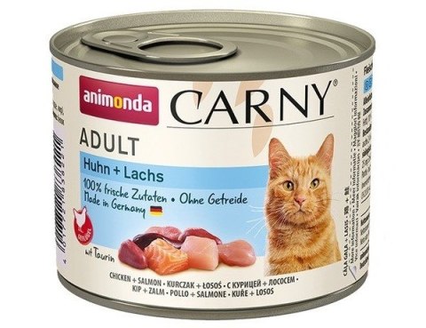 ANIMONDA Cat Carny Adult Kurczak z łososiem - mokra karma dla kota - 200g ANIMONDA Cat Carny Adult Kurczak z łososiem - mokra karma dla kota - 200g