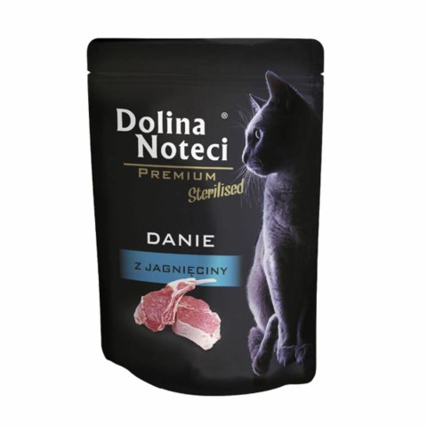 DOLINA NOTECI Premium Danie z jagnięciny koty sterilizowane 85g DOLINA NOTECI Premium Danie z jagnięciny koty sterilizowane 85g