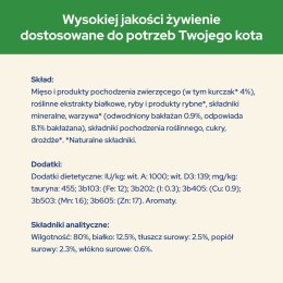 PURINA NESTLE Purina Cat Chow Sterilised z kurczakiem i bakłażanem w sosie - mokra karma dla kota - 85 g