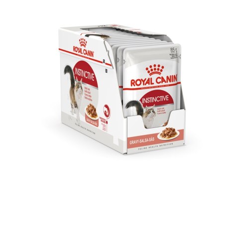 ROYAL CANIN FHN Instinctive w sosie - mokra karma dorosłych kotów - 12x 85 g ROYAL CANIN FHN Instinctive w sosie - mokra karma dorosłych kotów - 12x 85 g