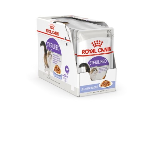 ROYAL CANIN FHN Sterilised w galaretce - mokra karma dla kota dorosłego - 12x85g ROYAL CANIN FHN Sterilised w galaretce - mokra karma dla kota dorosłego - 12x85g