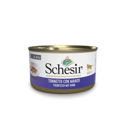 Agras Pet Foods SCHESIR Adult FIlety z wołowiny z Tuńczykiem 85g