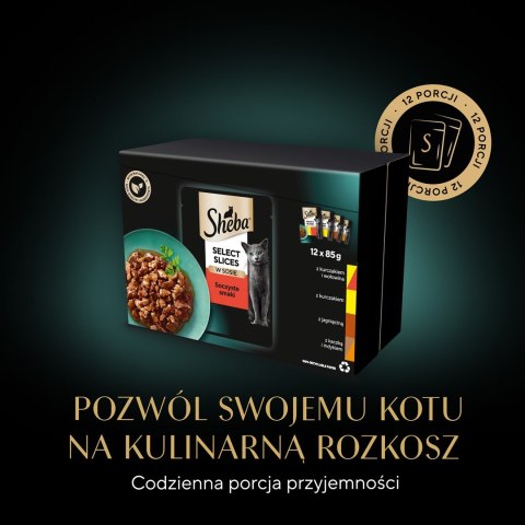SHEBA Selection in Sauce Soczyste Smaki SHEBA Selection in Sauce Soczyste Smaki