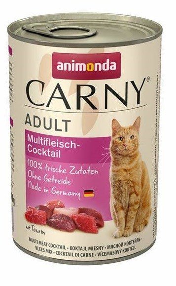 ANIMONDA Carny Adult multi koktajl mięsny - mokra karma dla kota - 400g ANIMONDA Carny Adult multi koktajl mięsny - mokra karma dla kota - 400g