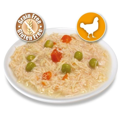 ARQUIVET puszka dla kota kurczak w sosie z paluszkami krabowymi 80g ARQUIVET puszka dla kota kurczak w sosie z paluszkami krabowymi 80g