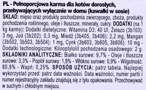 ROYAL CANIN FHN Indoor w sosie - mokra karma dla kota dorosłego - 12x85g ROYAL CANIN FHN Indoor w sosie - mokra karma dla kota dorosłego - 12x85g