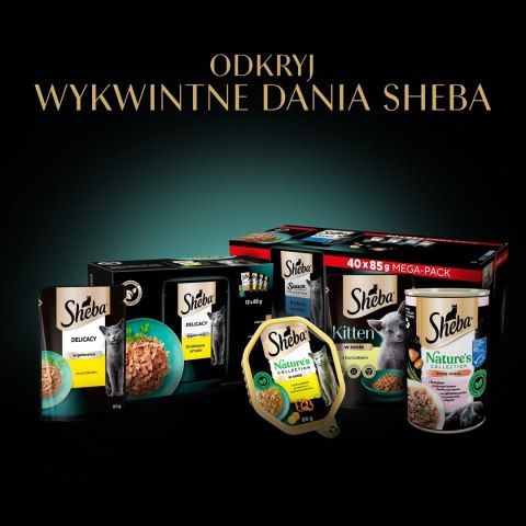 SHEBA Nature's collection mix smaków dla kota8x85g SHEBA Nature's collection mix smaków dla kota8x85g