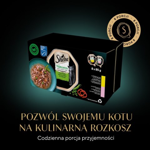 SHEBA Nature's collection mix smaków dla kota8x85g SHEBA Nature's collection mix smaków dla kota8x85g