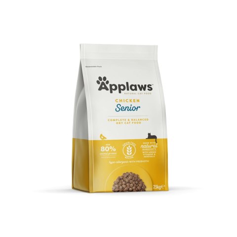 APPLAWS CAT Senior Kurczak - karma dla starszych kotów z wysoką zawartością mięsa - 7.5kg APPLAWS CAT Senior Kurczak - karma dla starszych kotów z wysoką zawartością mięsa - 7.5kg