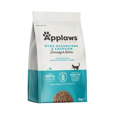Applaws Cat Dry Adult Ocean Fish with Salmon 1.8kg Applaws Cat Dry Adult Ocean Fish with Salmon 1.8kg