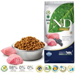 Farmina FARMINA N&D Prime Lamb & Blueberry Adult - sucha karma dla kota - 5kg