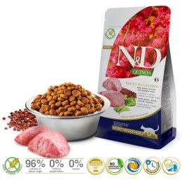 Farmina FARMINA N&D Quinoa Weight Management Lamb - sucha karma dla kota - 5kg