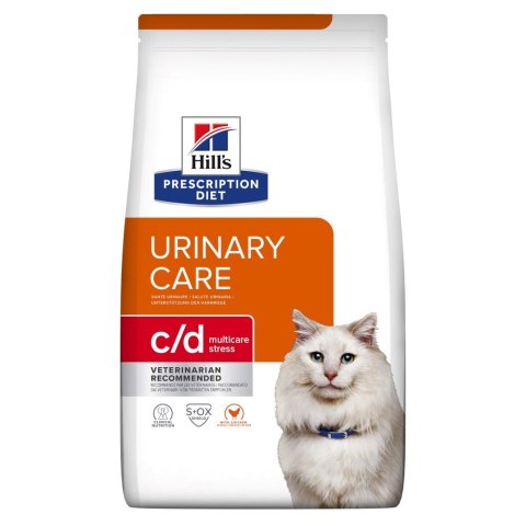 HILL'S Prescription Diet Urinary Care Feline c/d Multicare Stress Chicken - sucha karma dla kota - 1,5 kg (WYPRZEDAŻ) HILL'S Prescription Diet Urinary Care Feline c/d Multicare Stress Chicken - sucha karma dla kota - 1,5 kg (WYPRZEDAŻ)