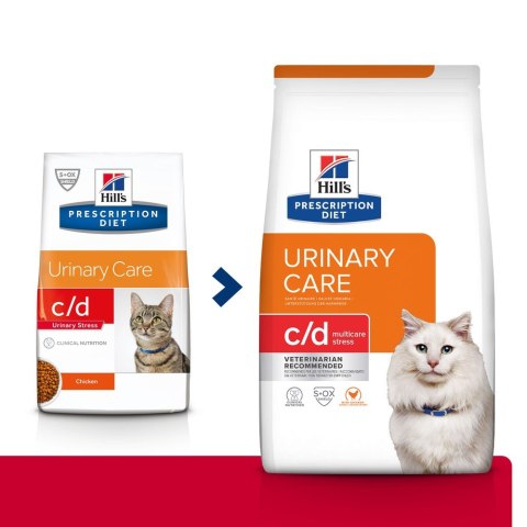 HILL'S Prescription Diet Urinary Care Feline c/d Multicare Stress Chicken - sucha karma dla kota - 1,5 kg (WYPRZEDAŻ) HILL'S Prescription Diet Urinary Care Feline c/d Multicare Stress Chicken - sucha karma dla kota - 1,5 kg (WYPRZEDAŻ)