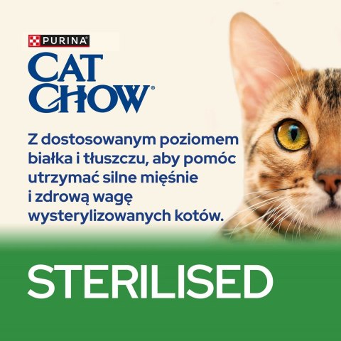 PURINA CAT CHOW Sterilized - sucha karma dla kota - 1,5 kg PURINA CAT CHOW Sterilized - sucha karma dla kota - 1,5 kg