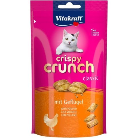 VITAKRAFT CRISPY CRUNCH drób przysmak dla kota 60g VITAKRAFT CRISPY CRUNCH drób przysmak dla kota 60g