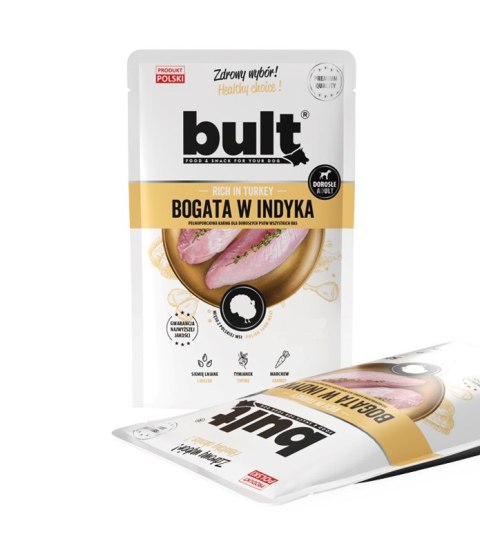 BULT mielonka bogata w indyka saszetka dla psa 100g BULT mielonka bogata w indyka saszetka dla psa 100g