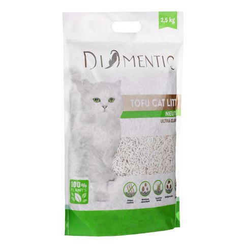 DIAMENTIQ Żwirek Tofu zbrylający 2,5 kg NATURALNY DIAMENTIQ Żwirek Tofu zbrylający 2,5 kg NATURALNY