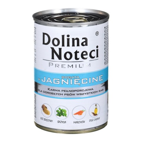 DOLINA NOTECI Premium bogata w jagnięcinę - mokra karma dla psa - 400g DOLINA NOTECI Premium bogata w jagnięcinę - mokra karma dla psa - 400g