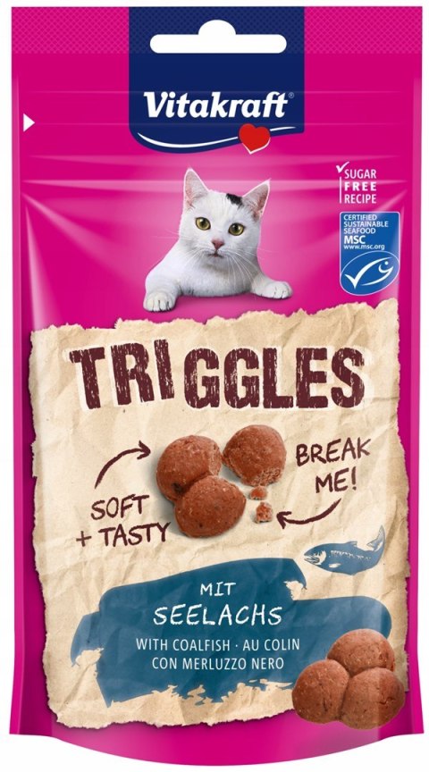VITAKRAFT TRIGGLES ryba przysmak dla kota 40g VITAKRAFT TRIGGLES ryba przysmak dla kota 40g