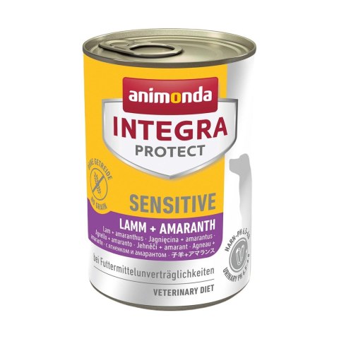 ANIMONDA Integra Protect Sensitive jagnięcina z amarantusem - mokra karma dla psa - 400g ANIMONDA Integra Protect Sensitive jagnięcina z amarantusem - mokra karma dla psa - 400g