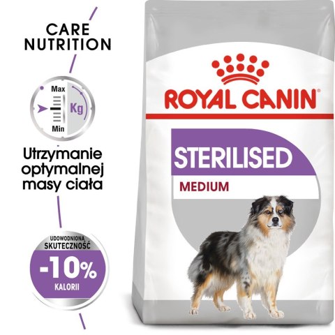 ROYAL CANIN CCN Medium Sterilised Adult - sucha karma dla psa - 12 kg ROYAL CANIN CCN Medium Sterilised Adult - sucha karma dla psa - 12 kg