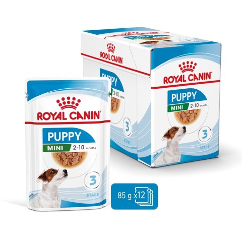ROYAL CANIN SHN Mini Puppy w sosie - mokra karma dla szczeniąt - 12X85 g ROYAL CANIN SHN Mini Puppy w sosie - mokra karma dla szczeniąt - 12X85 g