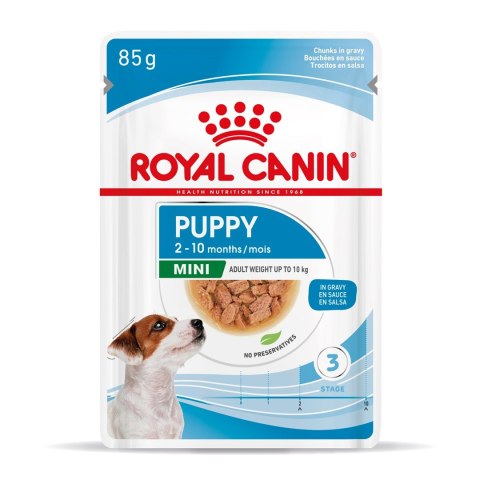 ROYAL CANIN SHN Mini Puppy w sosie - mokra karma dla szczeniąt - 12X85 g ROYAL CANIN SHN Mini Puppy w sosie - mokra karma dla szczeniąt - 12X85 g