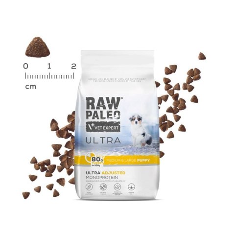 VetExpert Raw Paleo Ultra Turkey Medium&Large Puppy - Karma sucha dla psów - 10kg VetExpert Raw Paleo Ultra Turkey Medium&Large Puppy - Karma sucha dla psów - 10kg