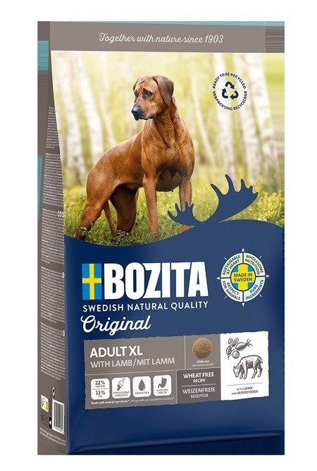 Bozita Original Adult XL z Jagnięciną - sucha karma dla psa - 12 kg Bozita Original Adult XL z Jagnięciną - sucha karma dla psa - 12 kg