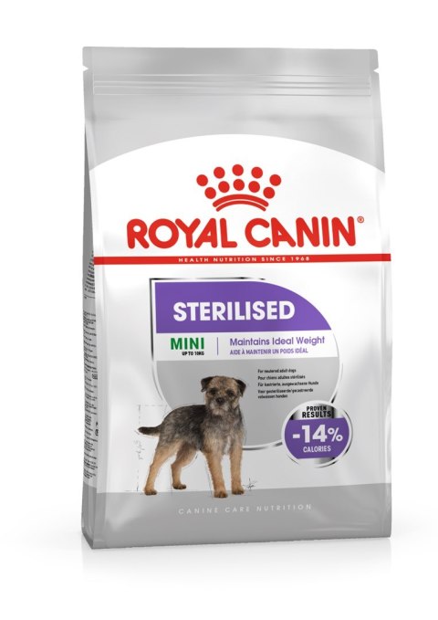 ROYAL CANIN CCN MINI STERILISED - sucha karma dla psa dorosłego - 8kg ROYAL CANIN CCN MINI STERILISED - sucha karma dla psa dorosłego - 8kg