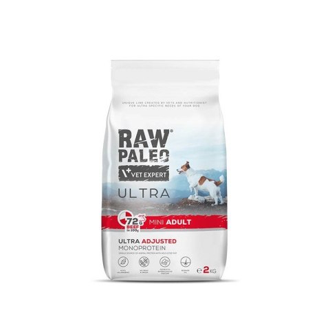 VetExpert Raw Paleo Ultra Wołowina Mini Adult 2kg VetExpert Raw Paleo Ultra Wołowina Mini Adult 2kg