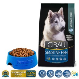 Farmina FARMINA Cibau Sensitive Fish Medium & Maxi - sucha karma dla psa - 12 kg