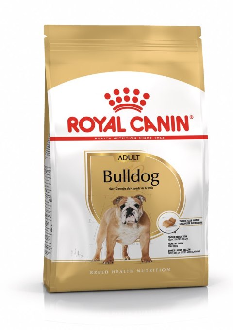 ROYAL CANIN BHN Bulldog Adult - sucha karma dla psa dorosłego rasy bulldog - 12 kg ROYAL CANIN BHN Bulldog Adult - sucha karma dla psa dorosłego rasy bulldog - 12 kg