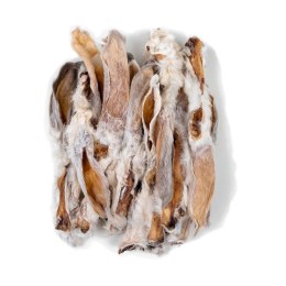 Bult BULT Ucho królika z futrem dla psa 10szt