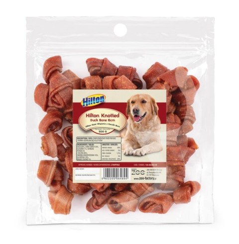 HILTON Kość wiązana z kaczki 6 cm - gryzak dla psa - 500 g HILTON Kość wiązana z kaczki 6 cm - gryzak dla psa - 500 g