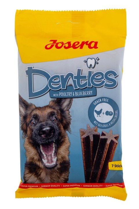 JOSERA Denties Drób z jagodami - przysmak dla psa - 180 g JOSERA Denties Drób z jagodami - przysmak dla psa - 180 g