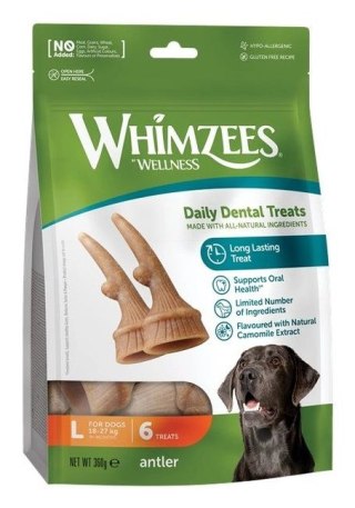 WHIMZEES Gryzak dentystyczny Wege Róg L x6
