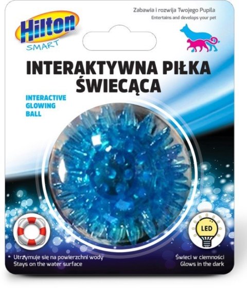 HILTON Smart Interaktywna Piłka Świecąca 5cm dla kota/psa HILTON Smart Interaktywna Piłka Świecąca 5cm dla kota/psa