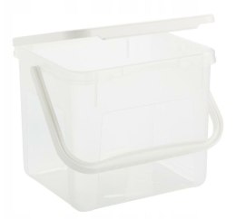 Rotho ROTHO Pojemnik na detergenty 3kg 4.5L transparentny/biały