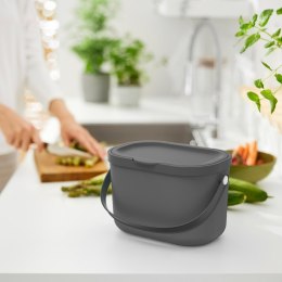 Rotho Rotho Pojemnik na odpady bio 3.2L ALBULA szary