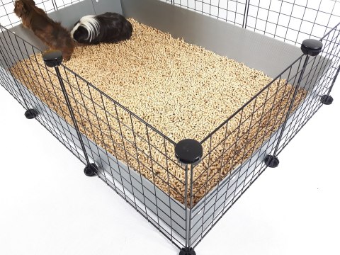 C&C Piętrowa klatka modułowa dla świnki morskiej, królika, jeża - 110x75 cm C&C Piętrowa klatka modułowa dla świnki morskiej, królika, jeża - 110x75 cm