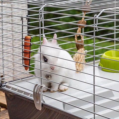 FERPLAST Rabbit 100 - klatka dla królika (WYPRZEDAŻ) FERPLAST Rabbit 100 - klatka dla królika (WYPRZEDAŻ)
