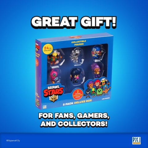BRAWL STARS S1 FIGURES - 8 PACK DELUXE BOX VER.A BRAWL STARS S1 FIGURES - 8 PACK DELUXE BOX VER.A