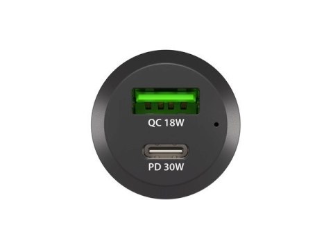 NATEC ŁADOWARKA SAMOCHODOWA CONEY 1X USB 1X USB-C PD 3.0 48W QC3.0 NUC-1980 NATEC ŁADOWARKA SAMOCHODOWA CONEY 1X USB 1X USB-C PD 3.0 48W QC3.0 NUC-1980