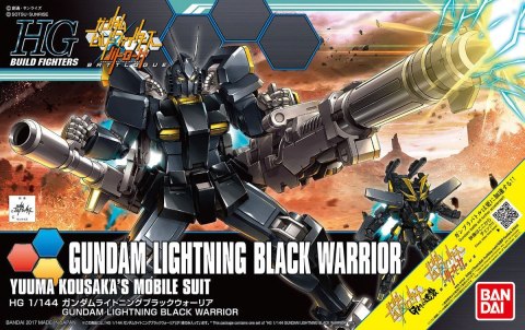 HGBF 1/144 GUNDAM LIGHTNING BLACK WARRIOR HGBF 1/144 GUNDAM LIGHTNING BLACK WARRIOR