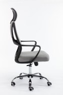 TOP E SHOP FOTEL OBROTOWY NIGEL - SZARY