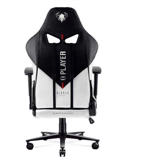 Fotel gamingowy DIABLO X-PLAYER 2.0 normal fotel biało-czarny Fotel gamingowy DIABLO X-PLAYER 2.0 normal fotel biało-czarny
